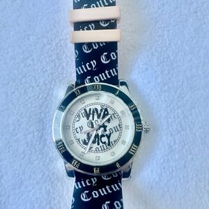 Juicy Couture Black and White Watch